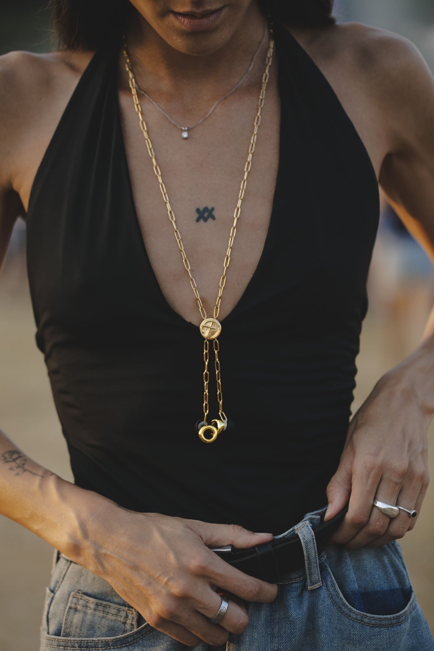 AudioFeel Chain - שרשרת ממותגת למסנני סאונד אודיופיל