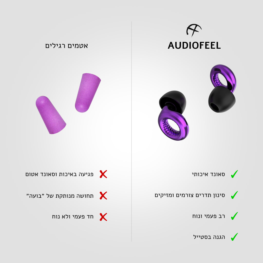 אודיופיל לייב | VIVID PURPLE