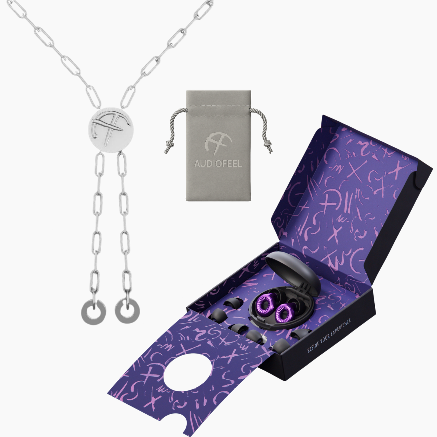 הקיט המושלם AudioFeel LIVE | Vivid Purple