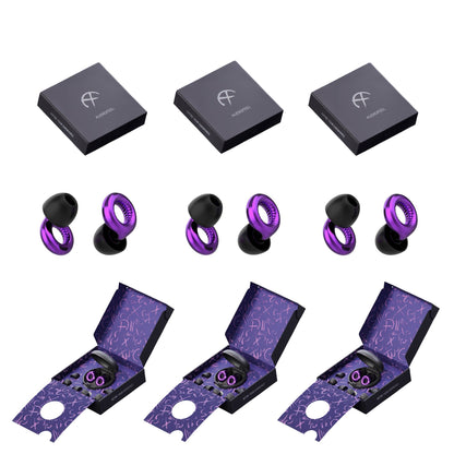 3 זוגות Vivid Purple