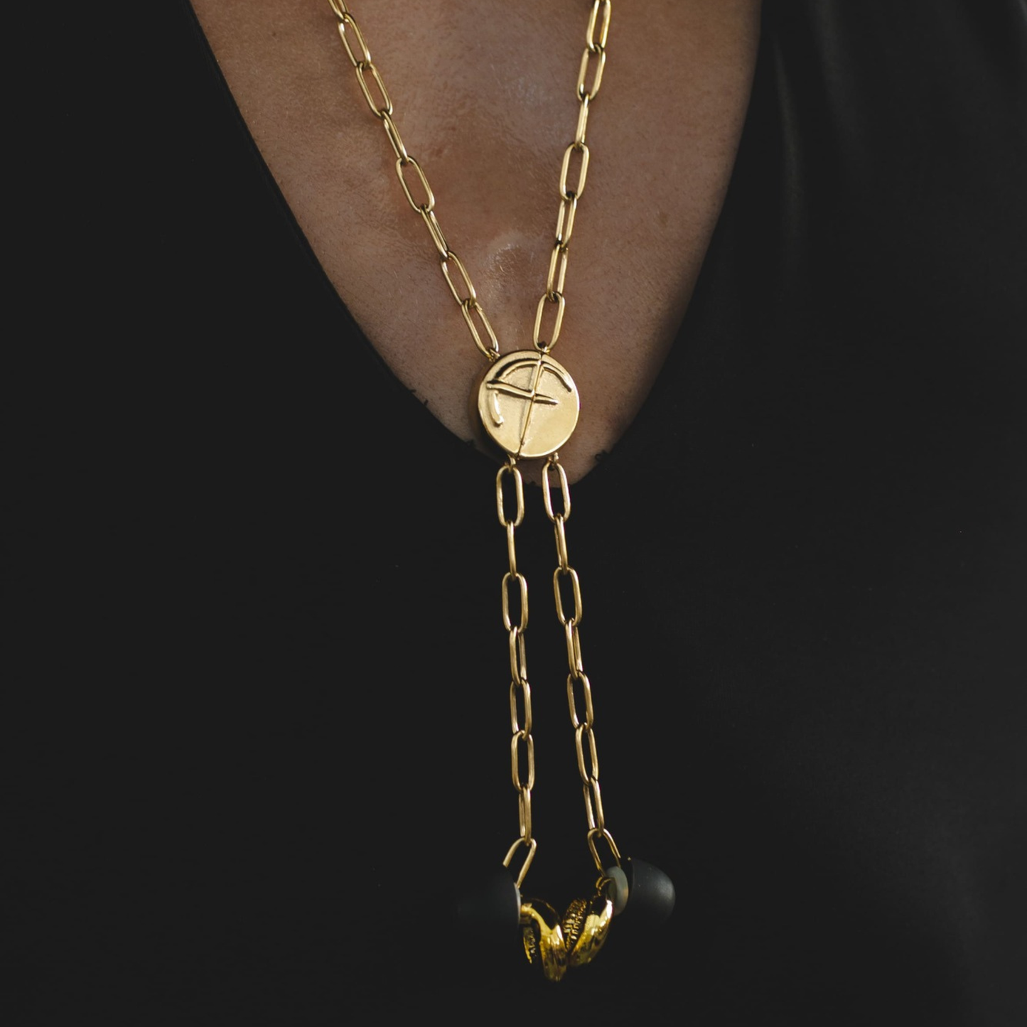 AudioFeel Chain - שרשרת ממותגת למסנני סאונד אודיופיל