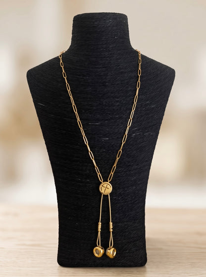 AudioFeel Chain זהב על בובת תצוגה עם מסנני סאונד